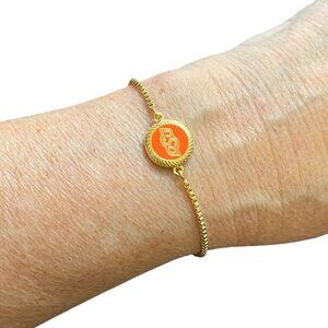 Rustic Cuff Oklahoma State University Charm Bracelet NWOT